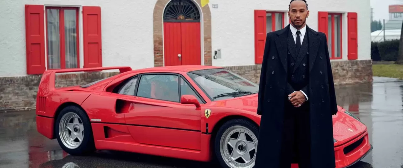 Lewis Hamilton passe sa première journée chez Ferrari