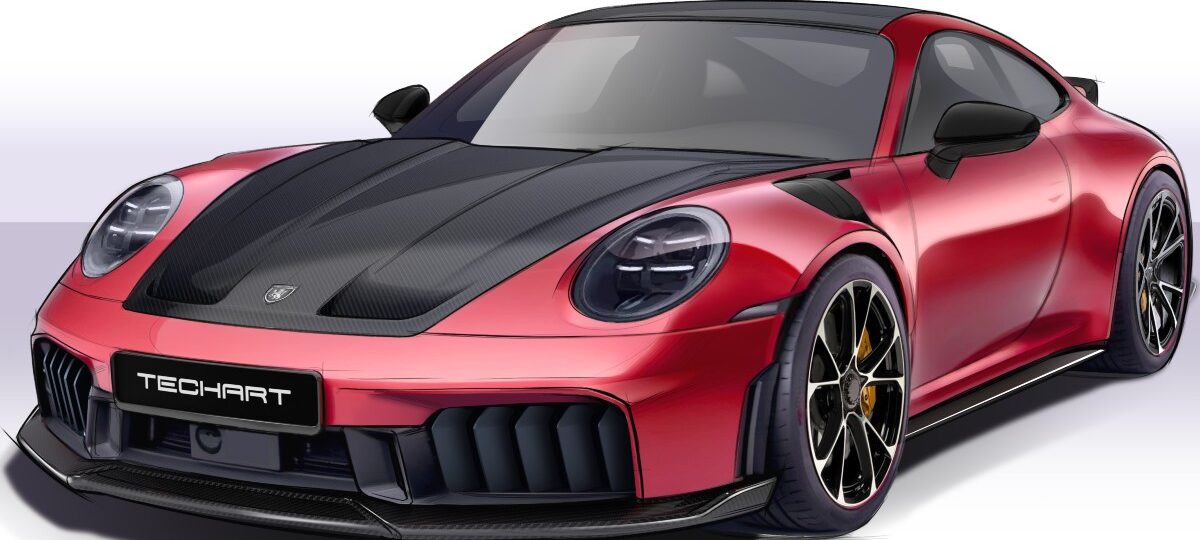 Techart transforme Porsche 911 en une bête en fibre de carbone