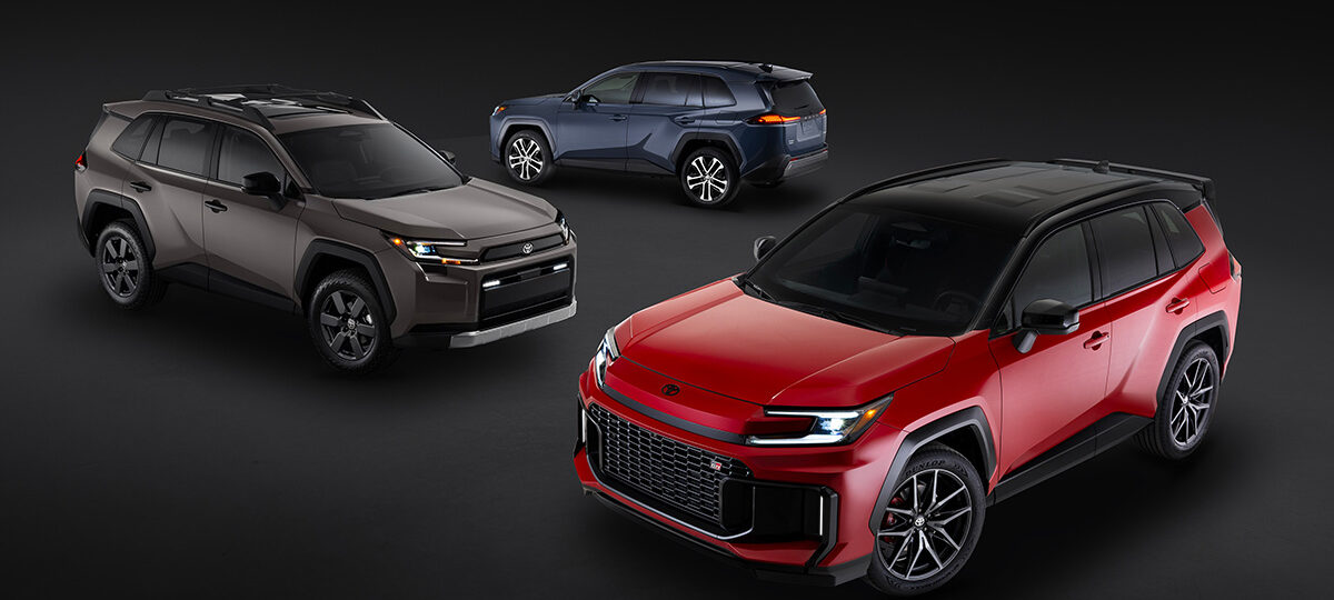 Toyota RAV4 2026: seulement hybride, nouvelle variante GR Sport et jusqu'à 320 ch