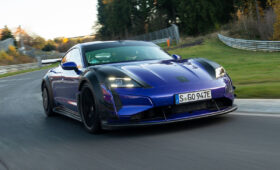 La Porsche Taycan Turbo GT Manthey a établi un record au Nürburgring