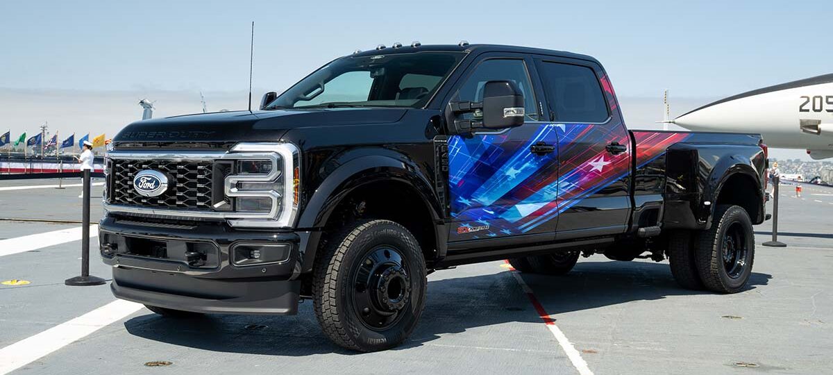 Ford transforme le Super Duty en un hommage aux États-Unis sur roues